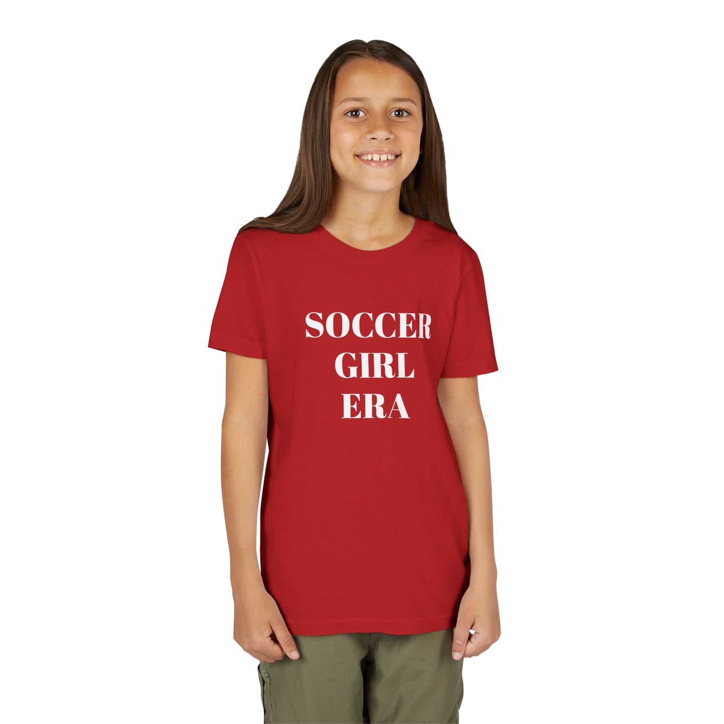 Youth "Soccer Girl Era" Tee - Perfect for Soccer Practice and Everyday Wear