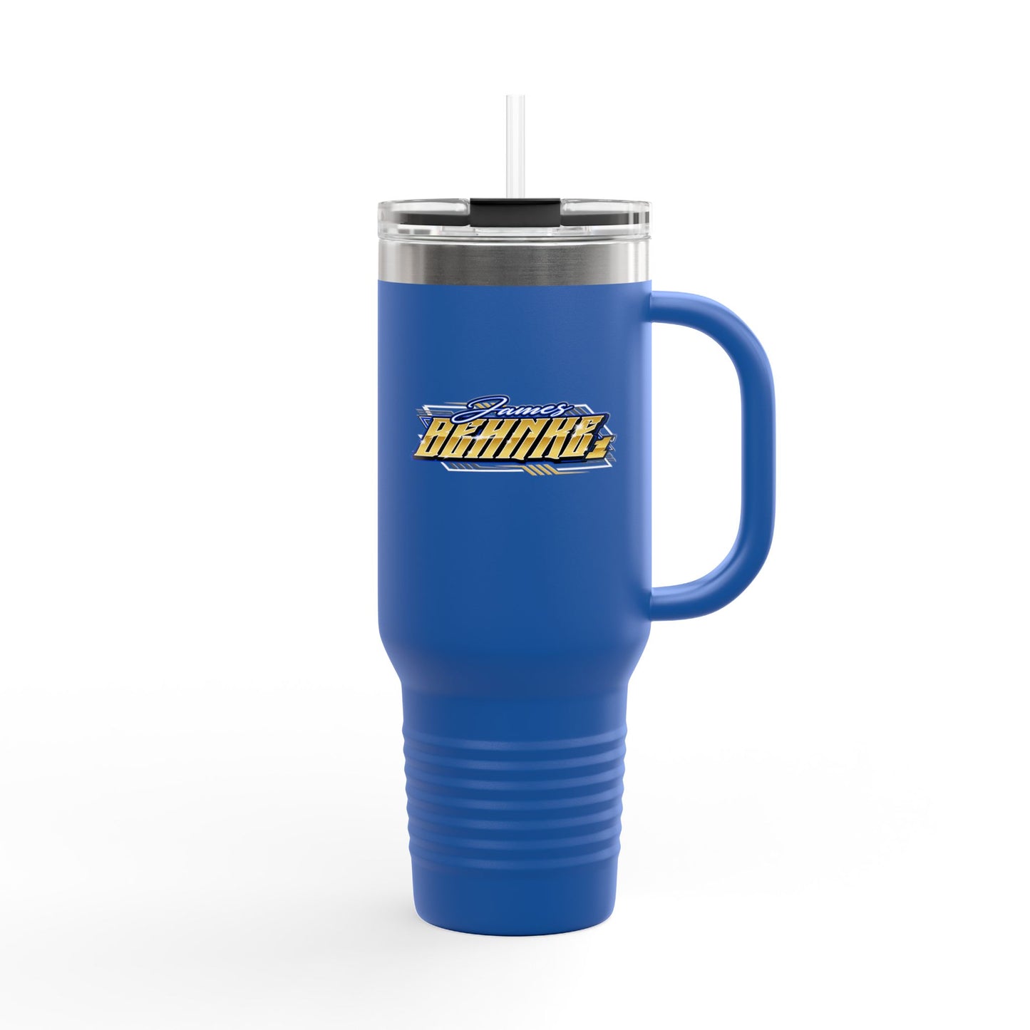 James Behnke Racing Insulated Travel Mug, 40oz
