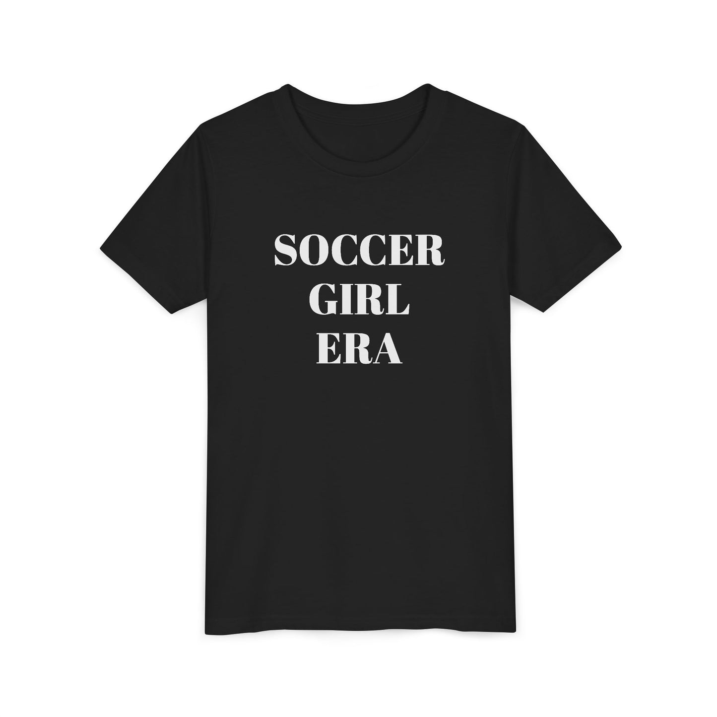 Youth "Soccer Girl Era" Tee - Perfect for Soccer Practice and Everyday Wear
