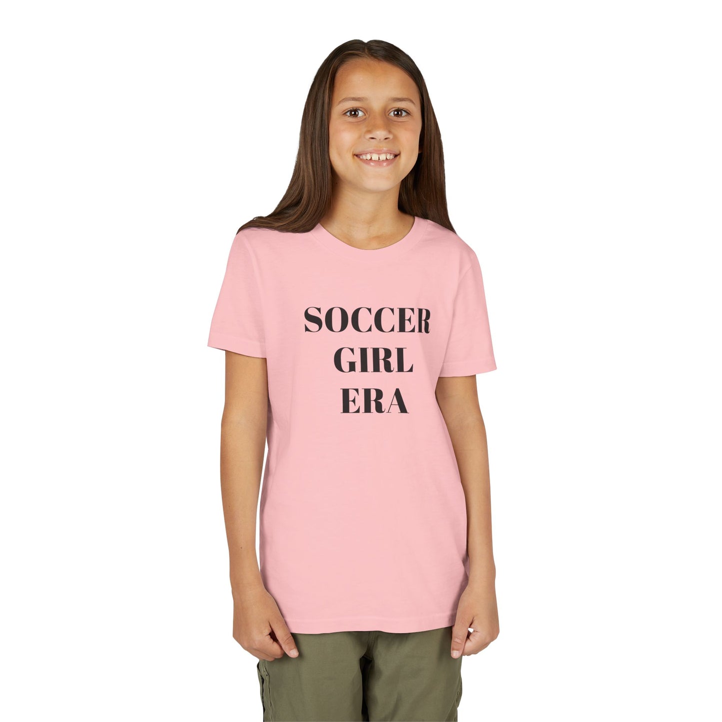 Youth "Soccer Girl Era" Tee - Perfect for Soccer Practice and Everyday Wear