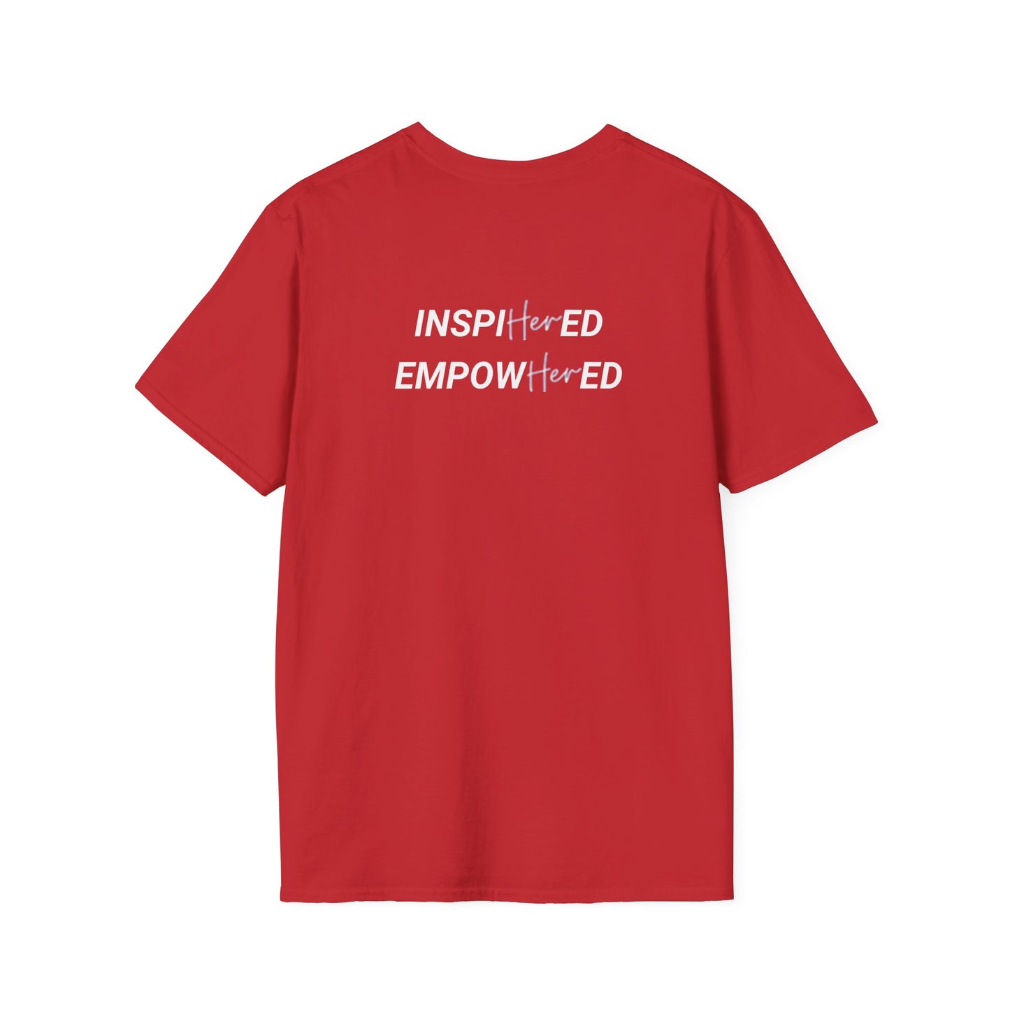 "Support Squad" Women in Leadership Unisex Softstyle T-Shirt - Minimalist 'WIL' & 'Her' Design for Casual Comfort