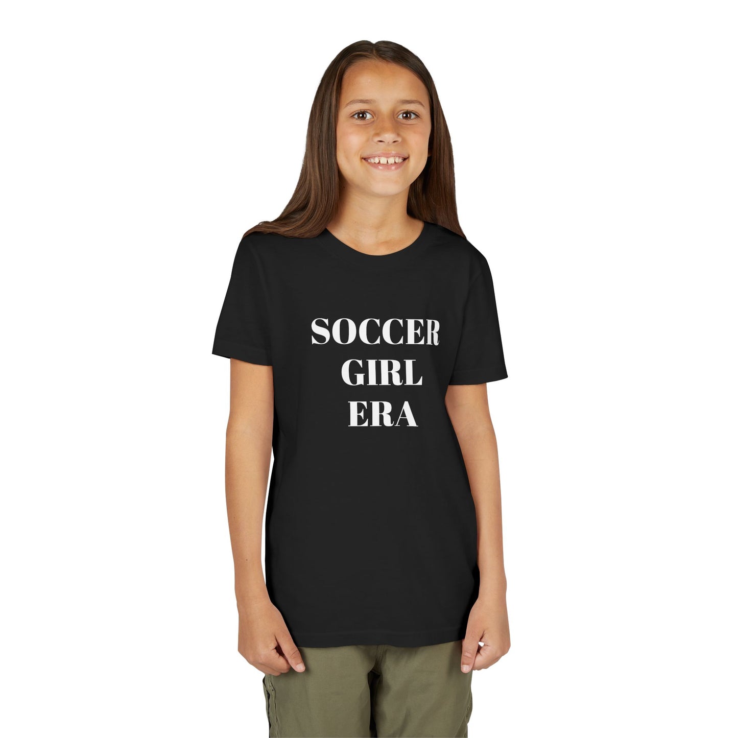 Youth "Soccer Girl Era" Tee - Perfect for Soccer Practice and Everyday Wear