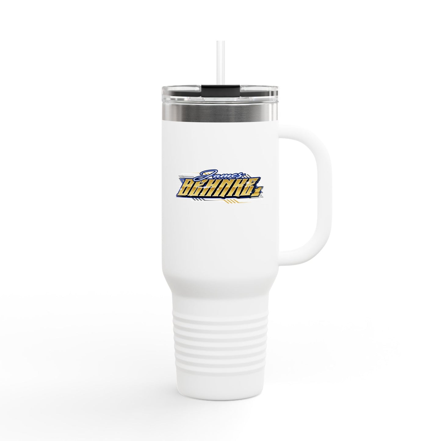 James Behnke Racing Insulated Travel Mug, 40oz