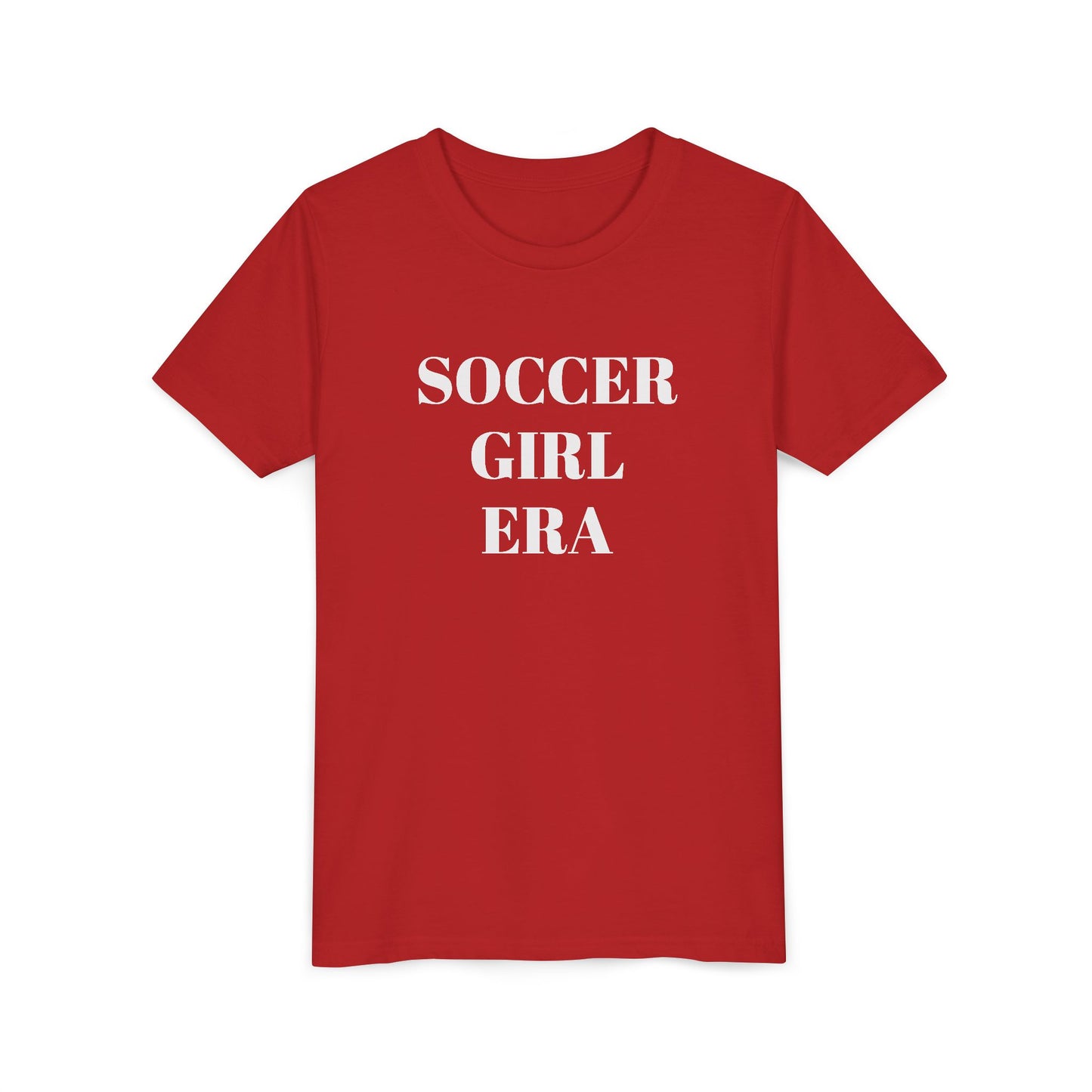 Youth "Soccer Girl Era" Tee - Perfect for Soccer Practice and Everyday Wear