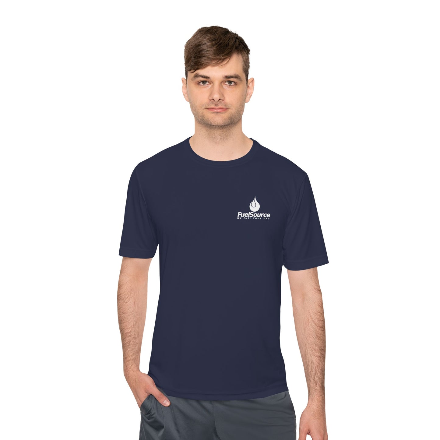 FuelSource Moisture-Wicking Athletic Tee -We Fuel Your Day