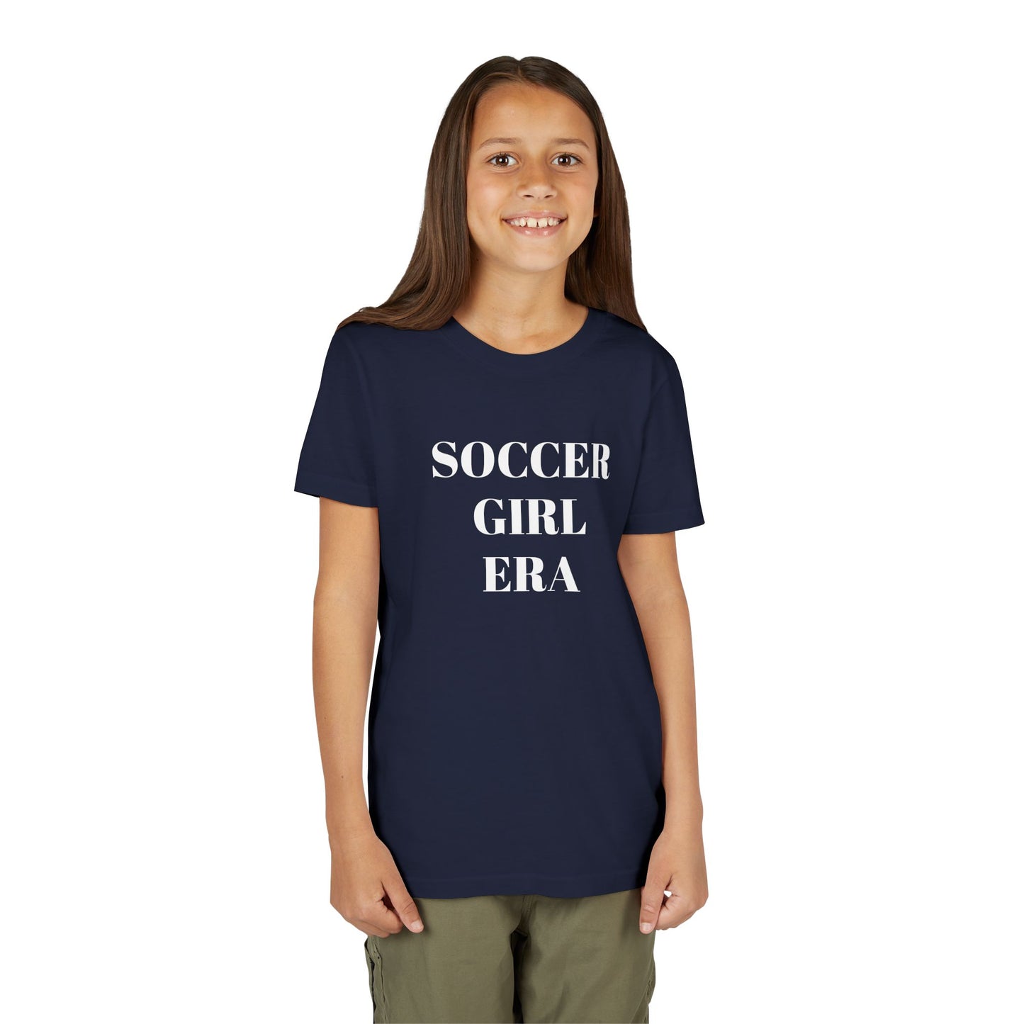Youth "Soccer Girl Era" Tee - Perfect for Soccer Practice and Everyday Wear