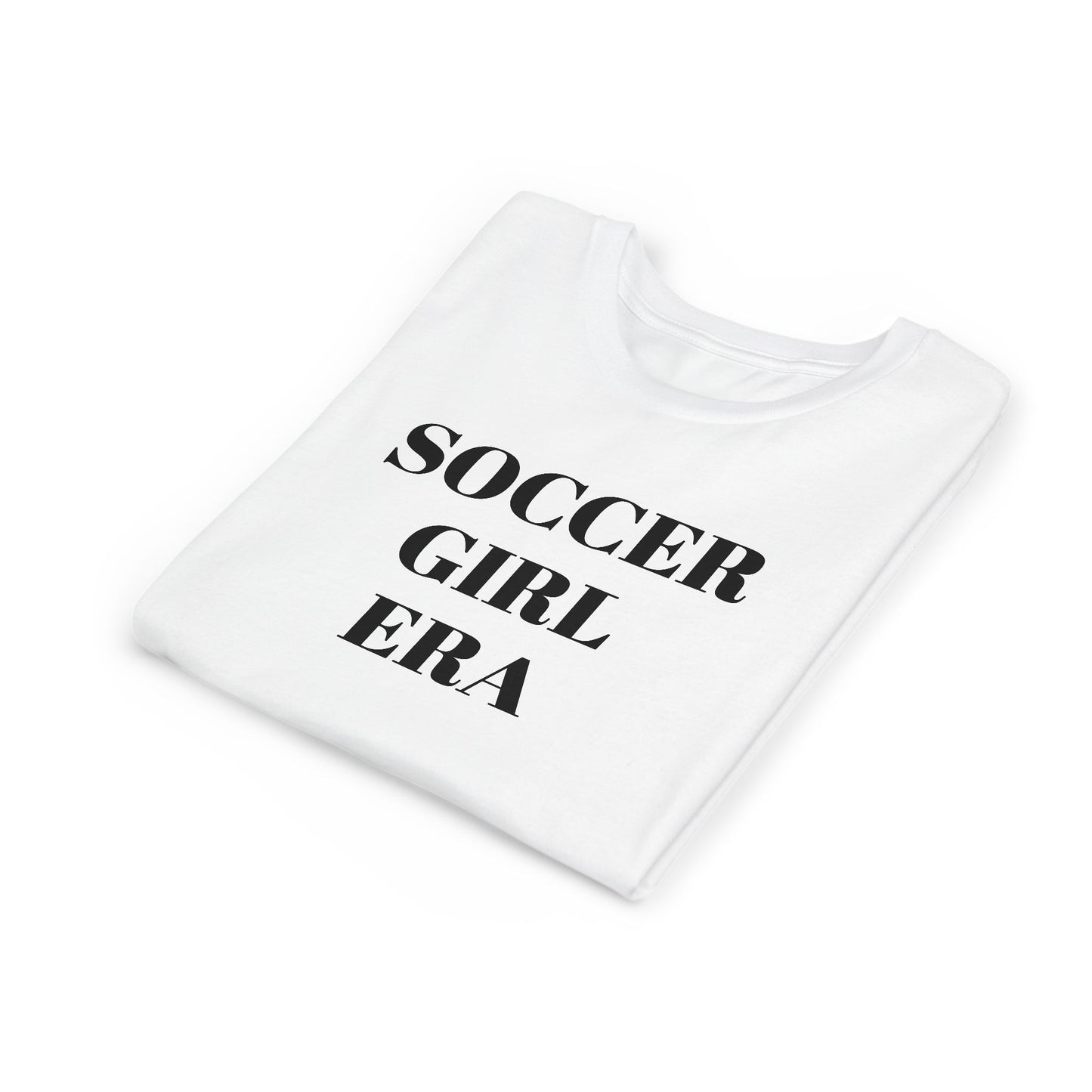 Youth "Soccer Girl Era" Tee - Perfect for Soccer Practice and Everyday Wear