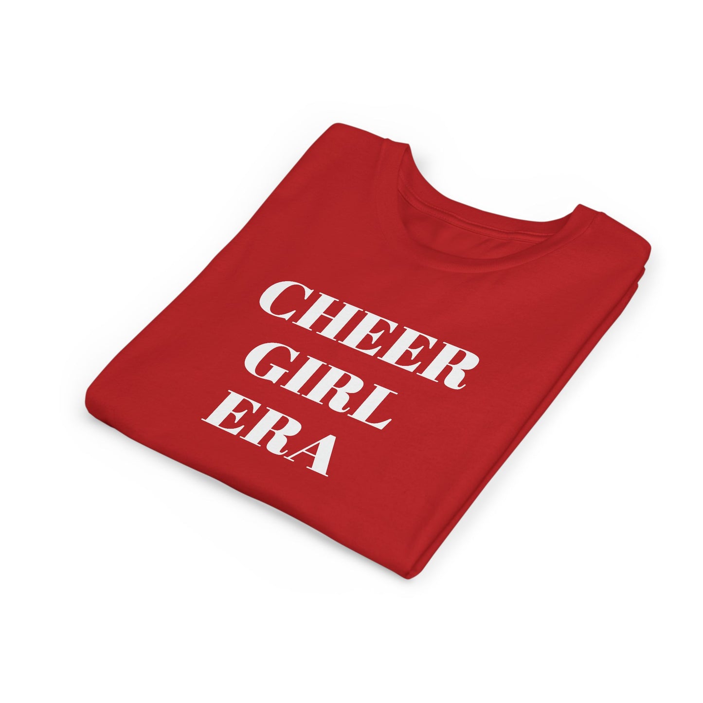 "Cheer Girl Era" Youth Short Sleeve Tee - Fun and Stylish Shirt for Young Cheerleaders