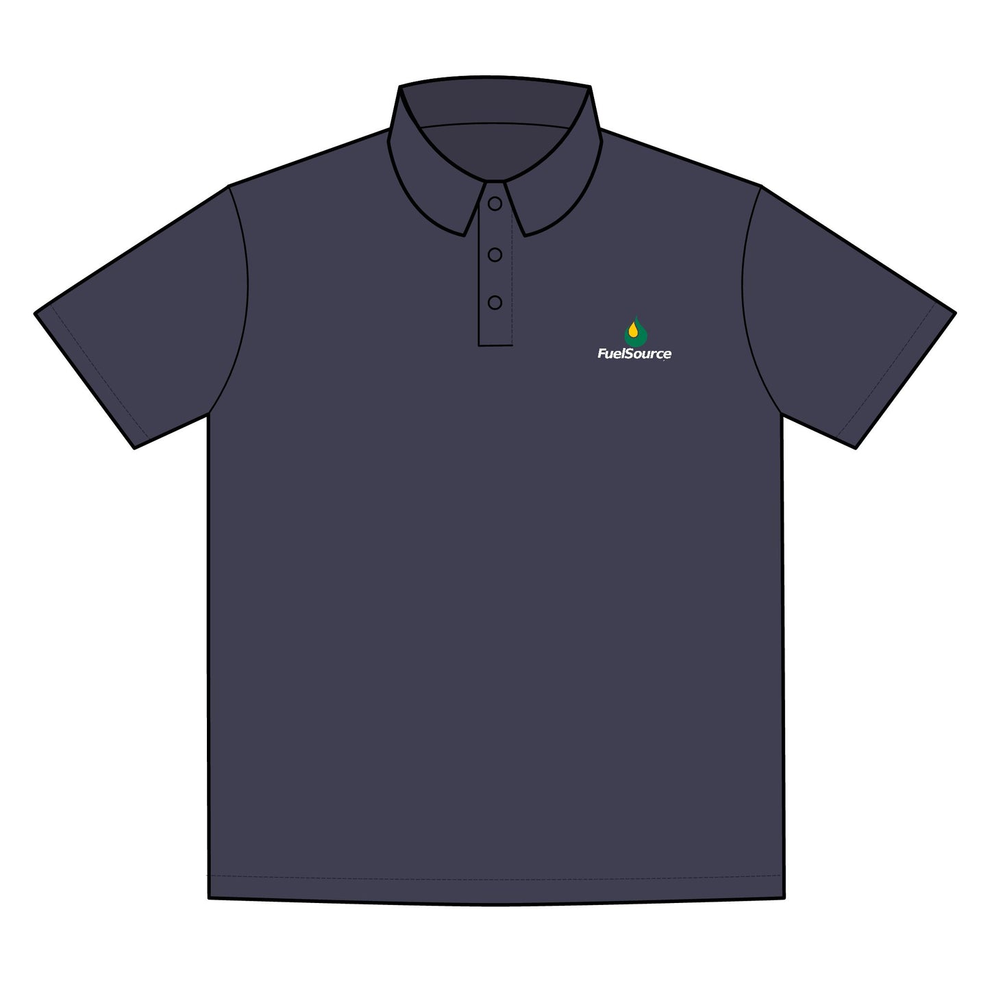 FuelSource Sporty Performance Polo Shirt (Embroidered)