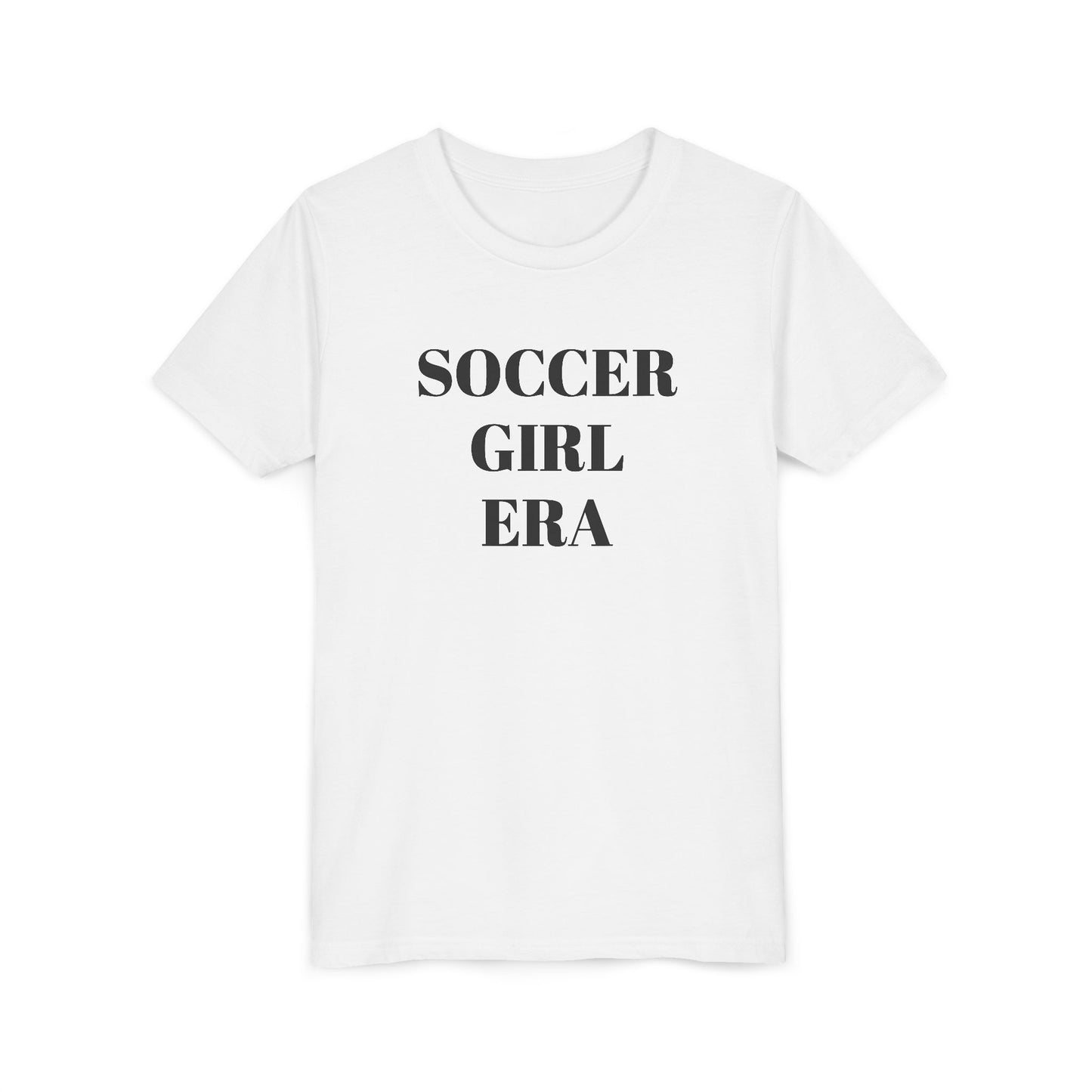 Youth "Soccer Girl Era" Tee - Perfect for Soccer Practice and Everyday Wear