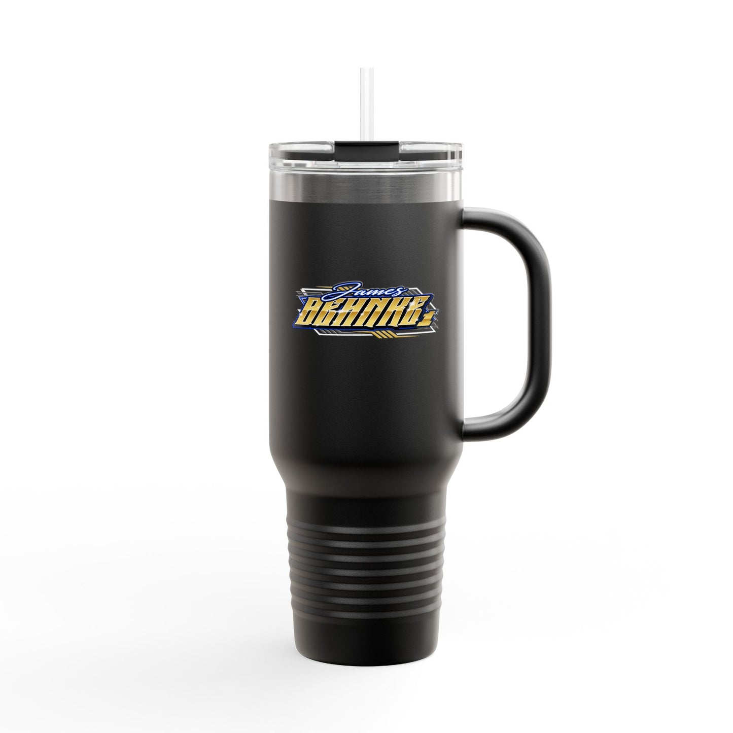 James Behnke Racing Insulated Travel Mug, 40oz