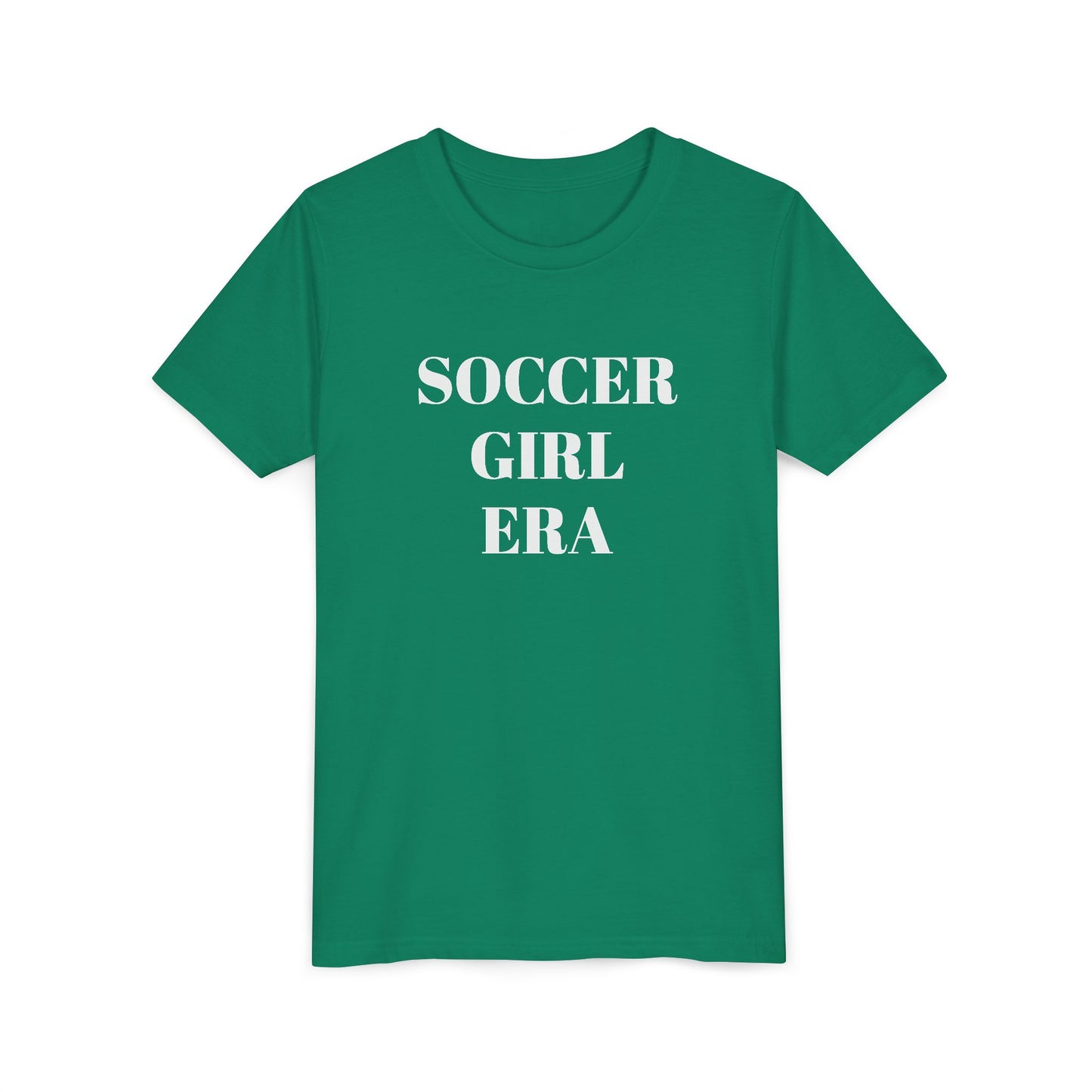 Youth "Soccer Girl Era" Tee - Perfect for Soccer Practice and Everyday Wear