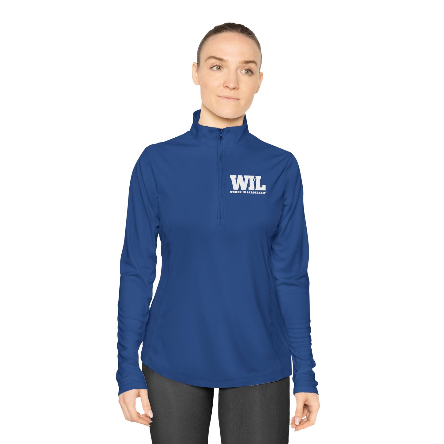 Women in Leadership Ladies Quarter-Zip Pullover