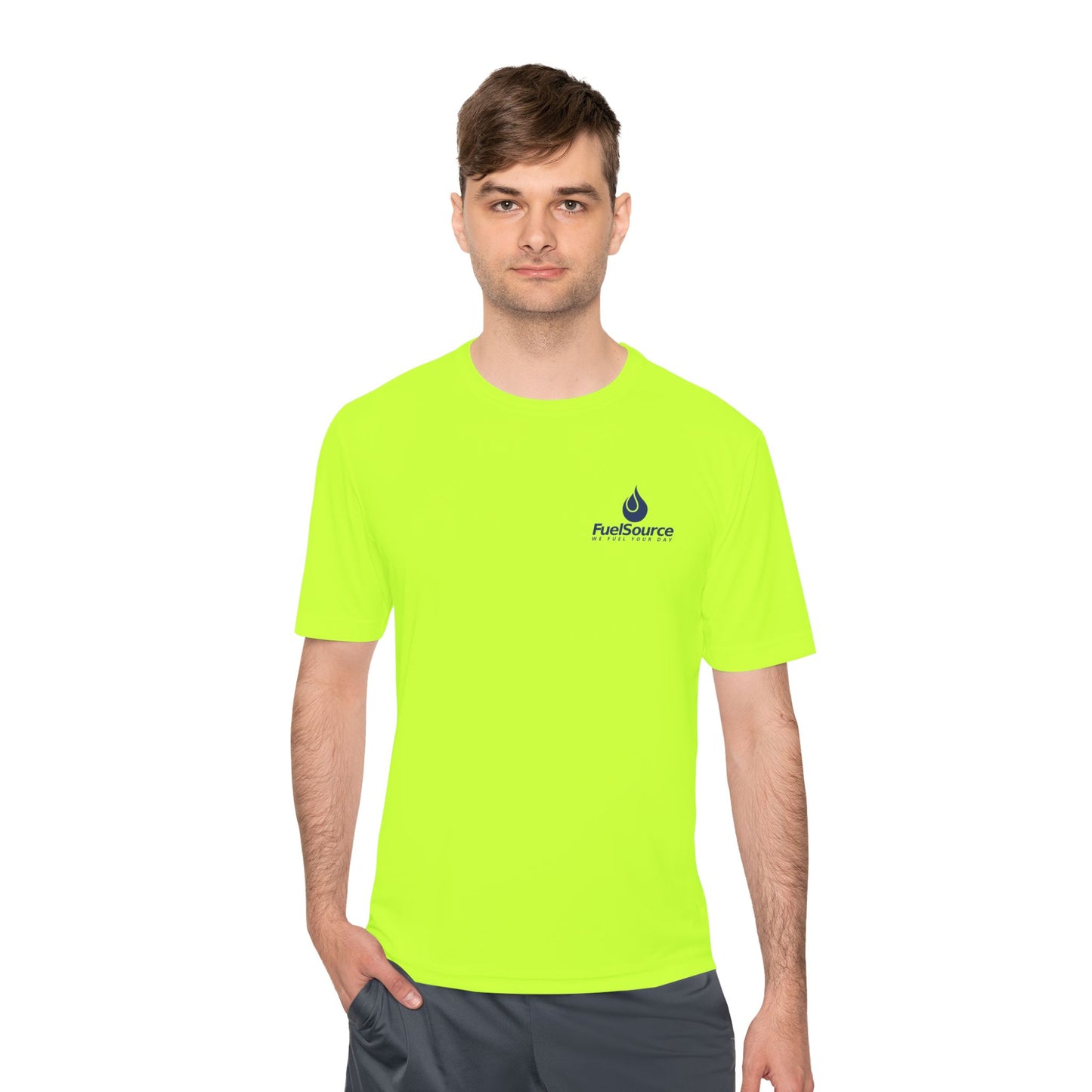 FuelSource Moisture-Wicking Athletic Tee -We Fuel Your Day
