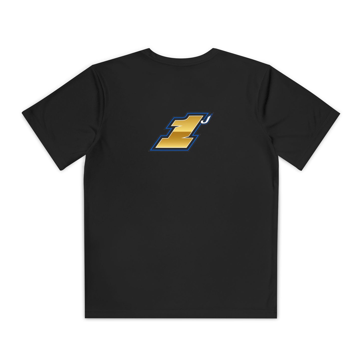 The #1J Youth Sports Tee with Racing Theme, Cool Youth Shirt for Competitors, Perfect for Racing Events, Gym Wear, Birthday Gifts