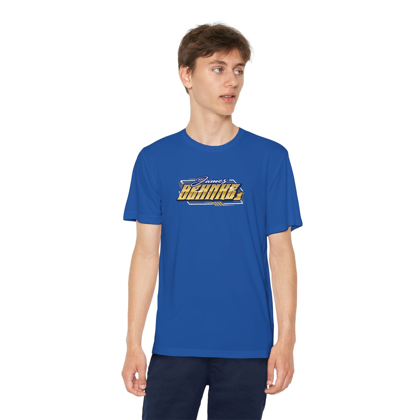 The #1J Youth Sports Tee with Racing Theme, Cool Youth Shirt for Competitors, Perfect for Racing Events, Gym Wear, Birthday Gifts