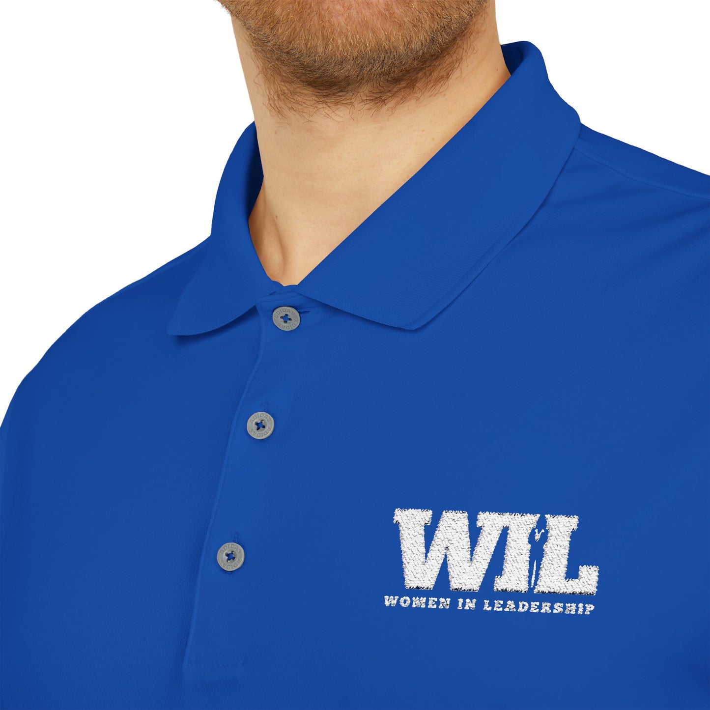 Women in Leadership ADIDAS Unisex Performance Polo with WIL Branding – Sporty & Stylish Activewear
