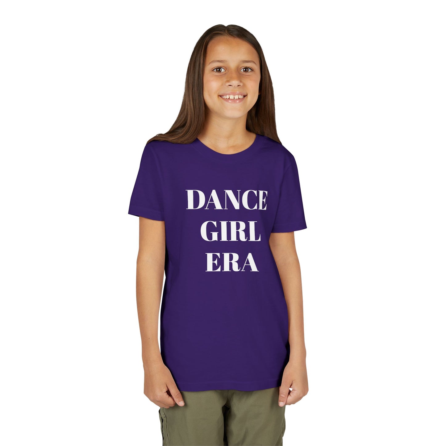 "Dance Girl Era" Youth Tee - Sporty Short Sleeve T-Shirt for a dancer